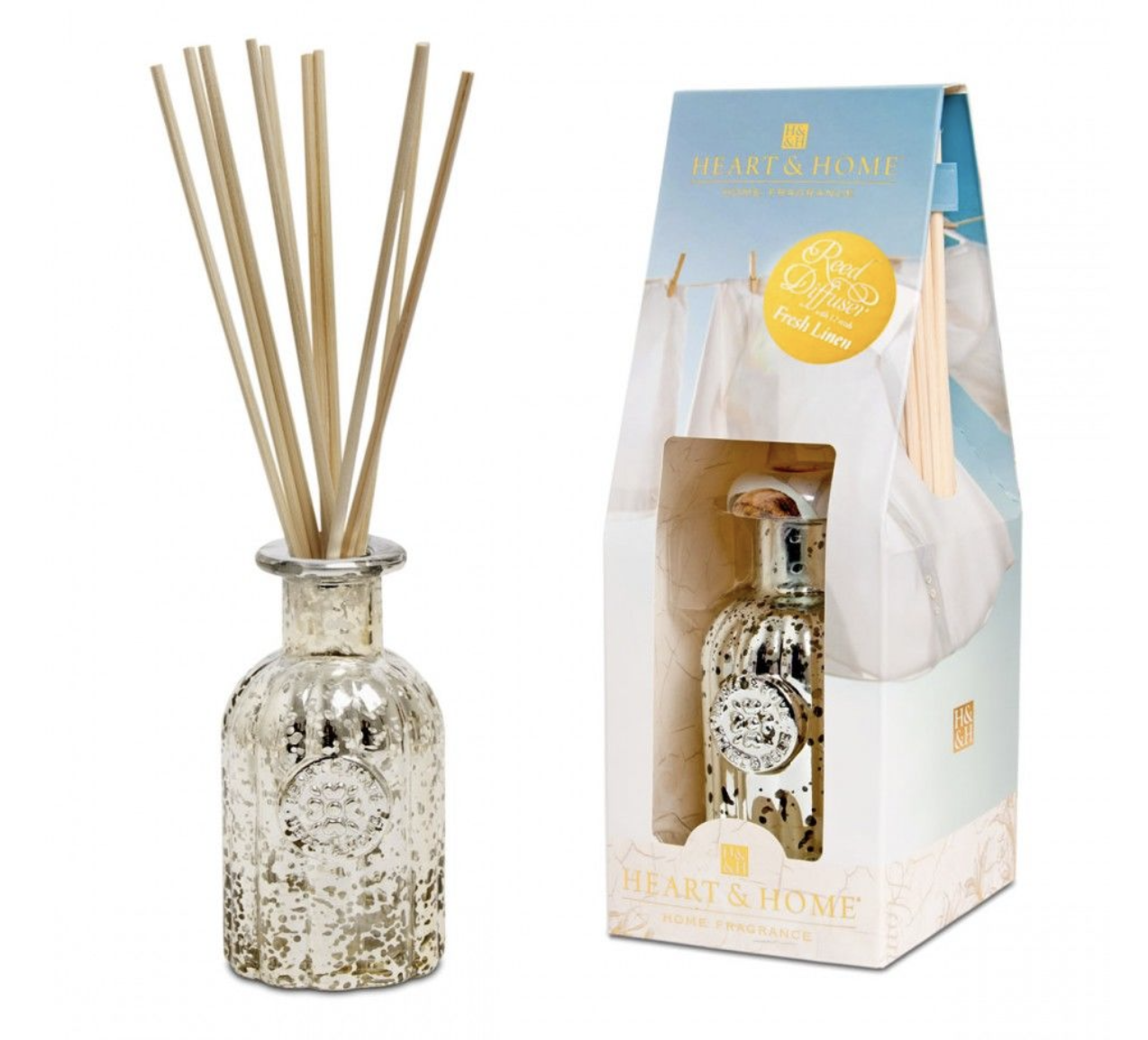 Profumatori per ambiente con bastoncini Heart & Home