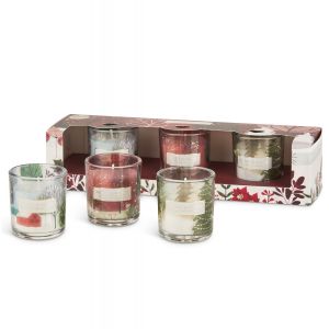 Cofanetto 3 candele Natalizie 45g
