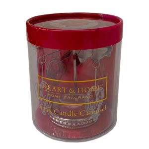 Carosello Cuori per candele 115g con tappo bombato