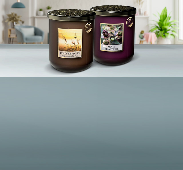 Scopri le nostre due nuove fragranze di candele profumate